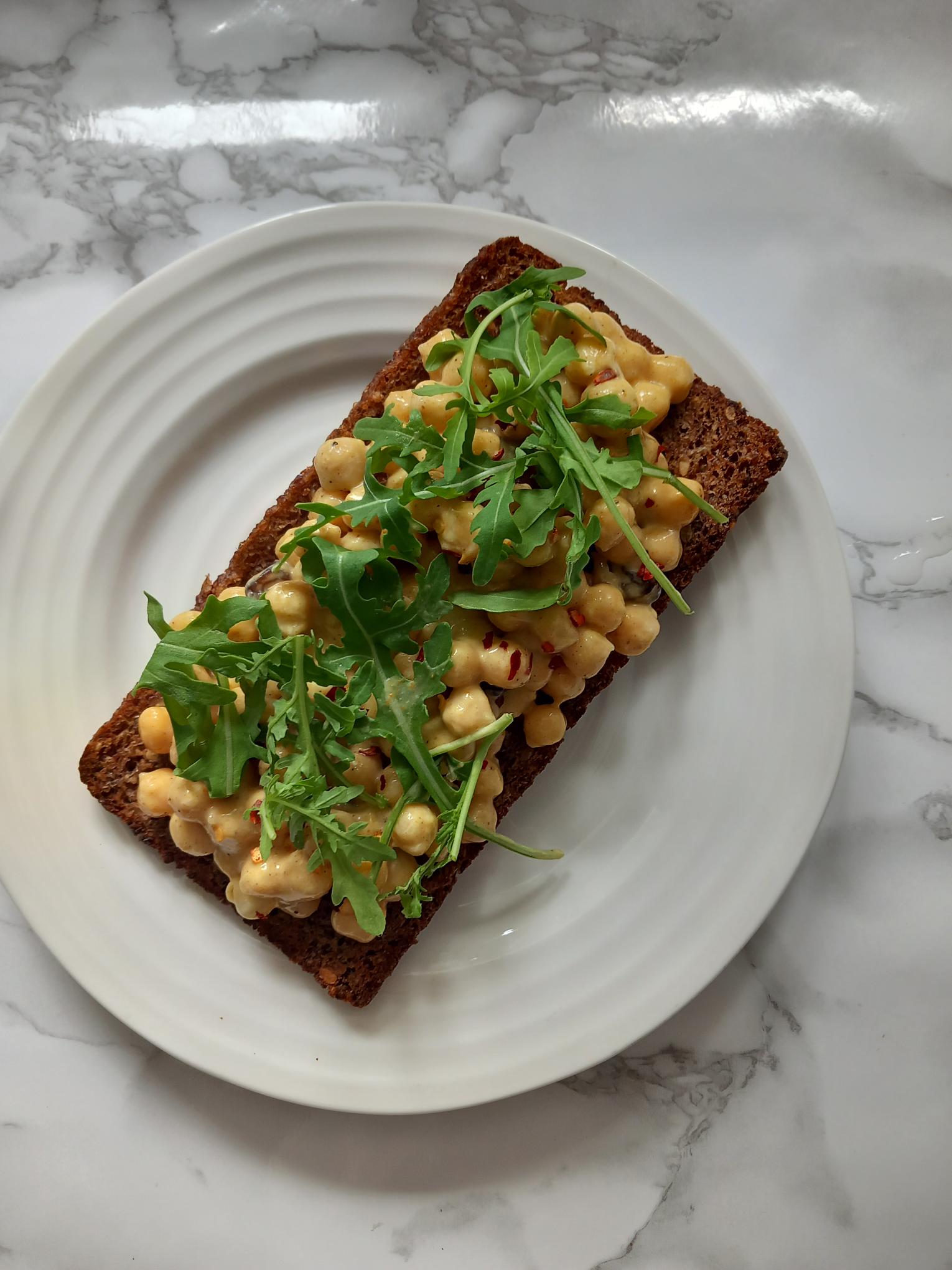 Coronation Chickpea Sandwich Filler