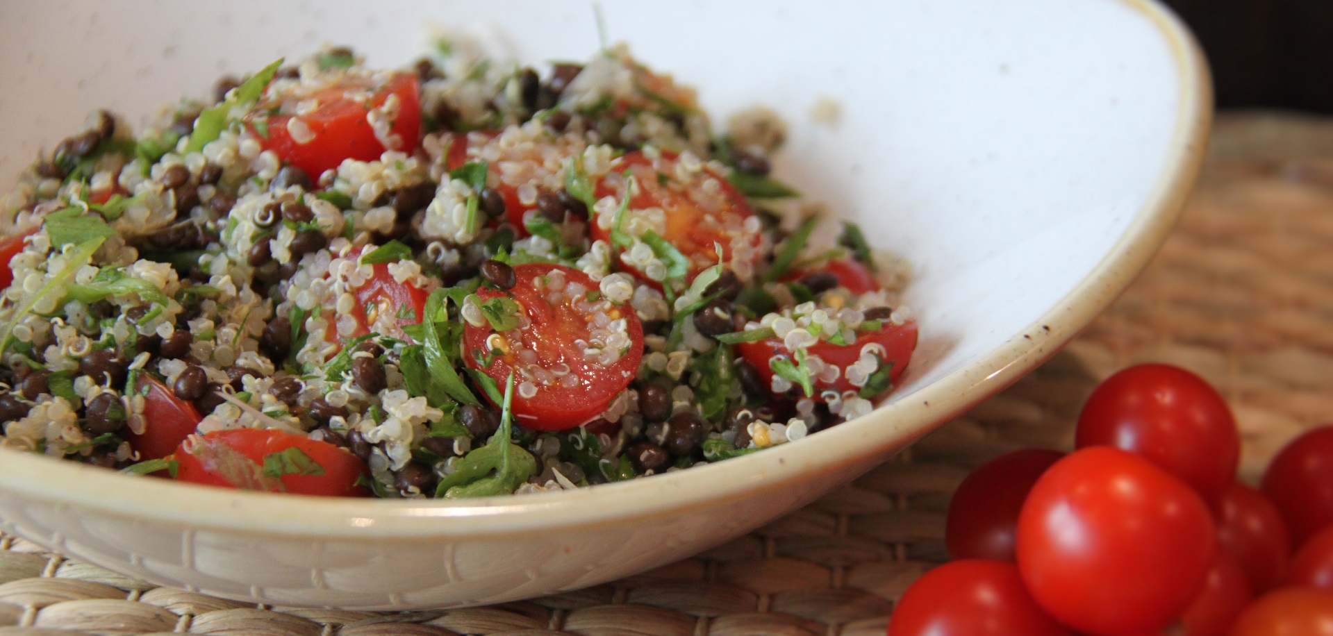 Puy Lentil & Quinoa Salad