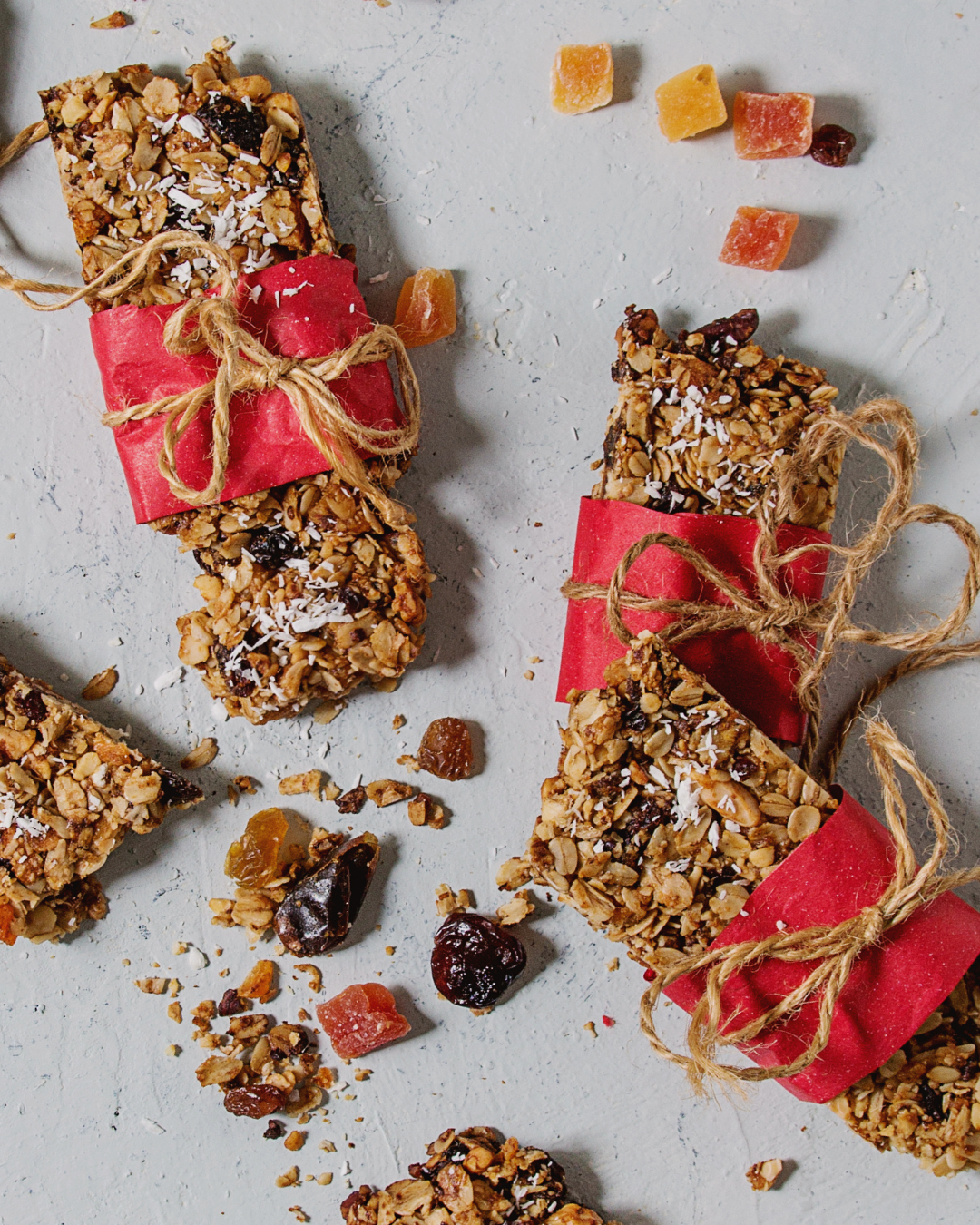 Mini Coconut & Blueberry Flapjack Bites